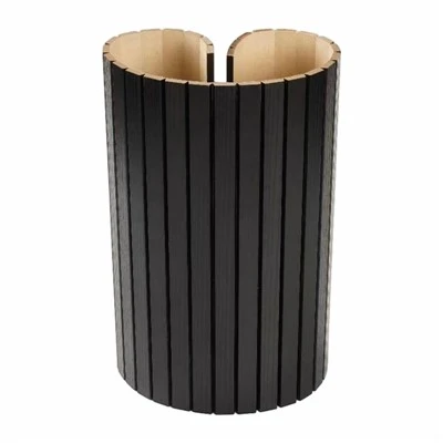 Linearna žljebova zidna ploča PVC drveni furnir